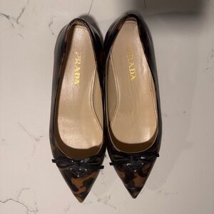 prada ballerinas flat 37